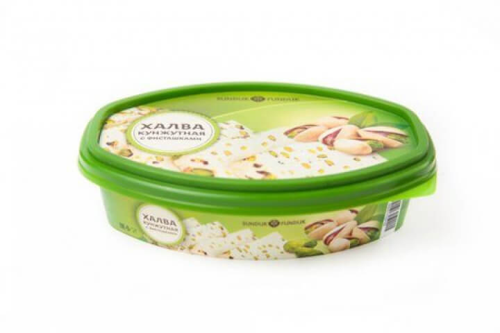 Халва кунжутная (с фисташкой) 280 гр*8 (С Ф )