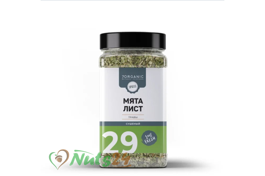 Мята лист сушеный №29, 40 г