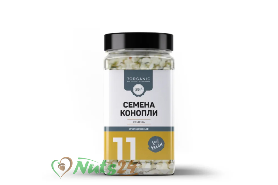 Семена конопли очищенные №11, 250 г