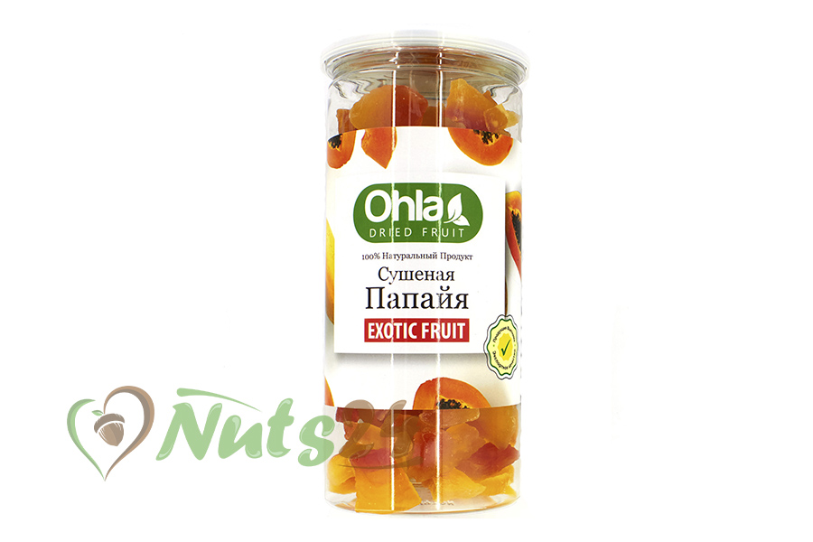 Папайя сушёная "Ohla" в банке 400 гр 