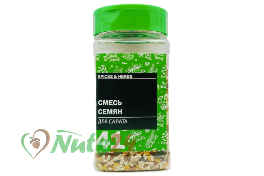 Смесь семян для салата №41, банка (200 гр)
